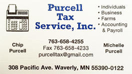 Purell Tax Service Inc. Waverly Minnesota