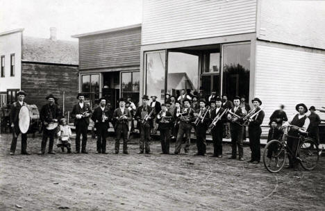 First city band, Welcome Minnesota, 1895