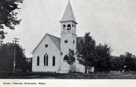 Evangelical Church, Welcome Minnesota, 1916