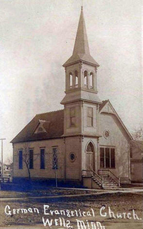 German Evangelical Church, Wells Minnesota, 1909