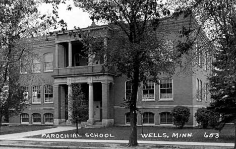 Parochial school, Wells Minnesota, 1940