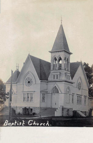 Baptist Church, West Concord Minnesota, 1908