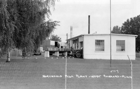 Northfield Milk Plant, West Concord Minnesota, 1950's