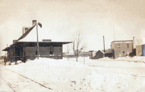 Railroad Depot, Wheaton Minnesota, 1908
