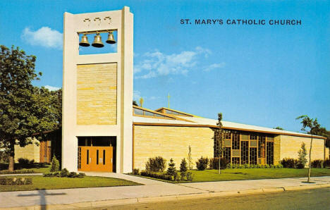 St. Mary's Catholic Church, Willmar Minnesota, 1960's