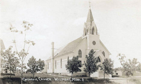 Catholic Church, Wilmont Minnesota, 1915