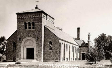 St. Mary's Catholic Church, Winnebago Minnesota, 1940's