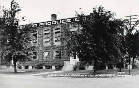 Lanesboro Produce Company, Winnebago Minnesota, 1940's