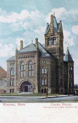 Court House, Winona Minnesota, 1905