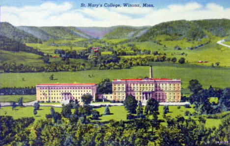 St. Mary's College, Winona Minnesota, 1945