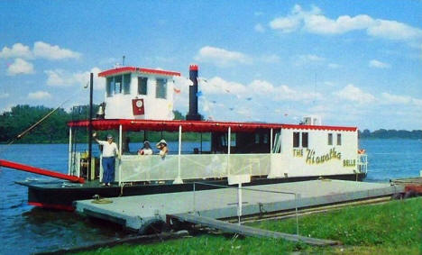 Hiawatha Belle Boat, Winona Minnesota, 1960's