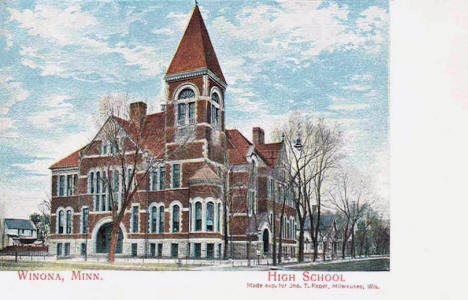 High School, Winona Minnesota, 1905
