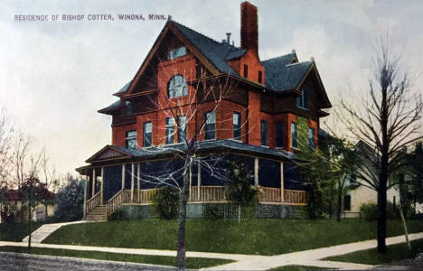 Residence of Bishop Cotter, Winona Minnesota, 1911