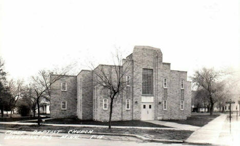 First Baptist Church, Worthington Minnesota, 1950's