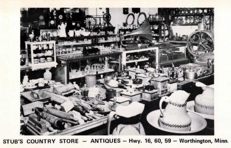 Stub's Country Store, Worthington Minnesota, 1950's