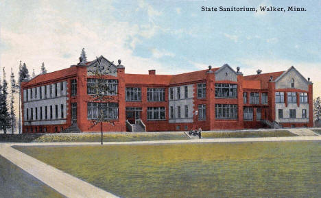 State Sanitarium, Walker Minnesota, 1910's