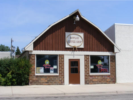 Coffee Shop, Bowlus Minnesota, 2007