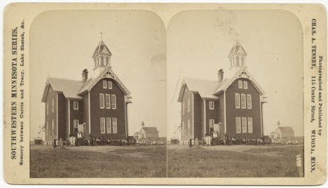 Public school, Currie Minnesota, 1890