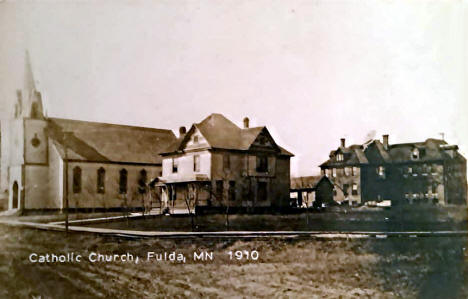 Catholic Church, Fulda Minnesota, 1910
