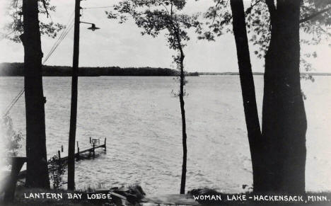 Lantern Bay Lodge, Hackensack Minnesota, 1950's
