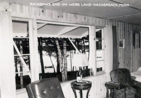 Rainbows End on Webb Lake, Hackensack Minnesota, 1961