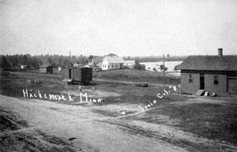 General view, Hackensack Minnesota, 1910's