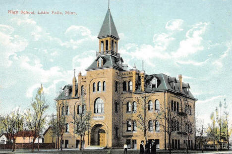 High School, Little Falls Minnesota, 1910's