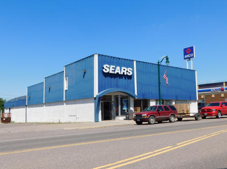 Former Sears Department Store, Little Falls Minnesota, 2020