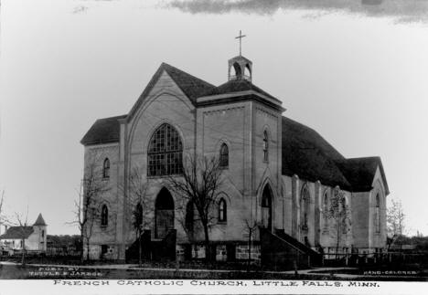 French Catholic Church, Little Falls Minnesota, 1909