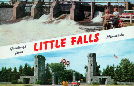 Greetings from Little Falls Minnesota, 1959