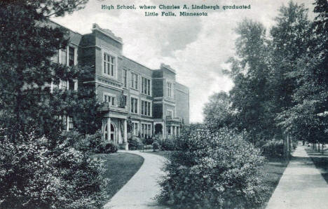 High School, Little Falls Minnesota, 1940's