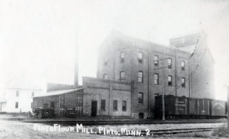 Plato Flour Mill, Plato Minnesota, 1900