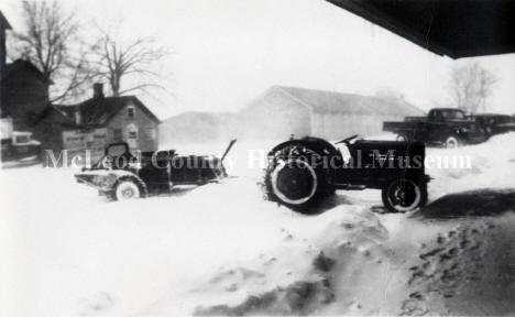Snow Storm in Plato, Minnesota, 1940