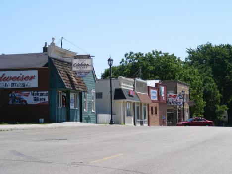 Street scene, Plato Minnesota, 2011