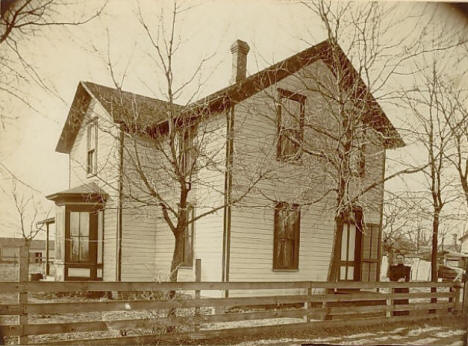 J. K. Martin Home in Royalton, Minnesota, March 1900