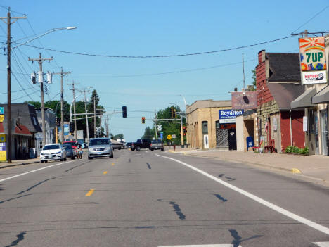 Street scene, Royalton Minnesota, 2020
