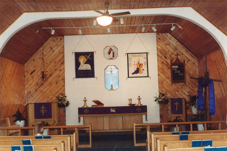 Interior, Bethany Lutheran Church, Royalton Minnesota, 2003