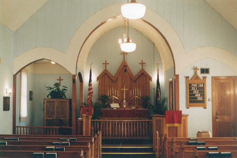 Interior, St. John's Lutheran Church, Royalton Minnesota, 2003