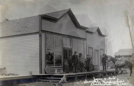 General Merchandise Store, Strathcona Minnesota, 1910's