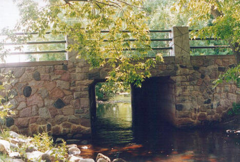 WPA Bridge Over Two Rivers, Upsala Minnesota, 2003