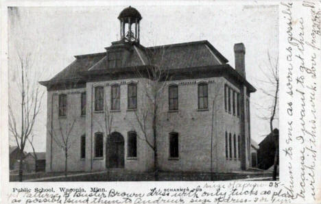 Public School, Waconia Minnesota, 1908