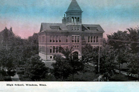 High School, Windom Minnesota, 1912