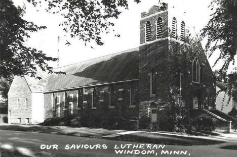 Our Saviours Lutheran Church, Windom Minnesota, 1950's