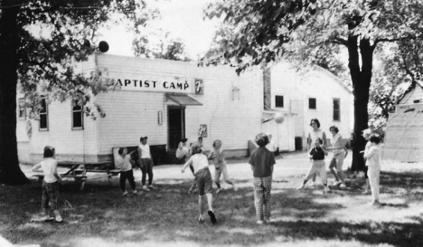 Former Dining Hall and Chapel at Minnesota Regular Baptist Camp, 1960