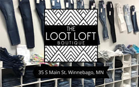 The Loot Loft, Winnebago Minnesota