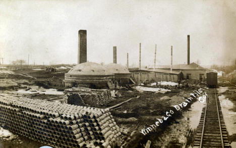 Winnebago Drain Tile Company, Winnebago Minnesota, 1909
