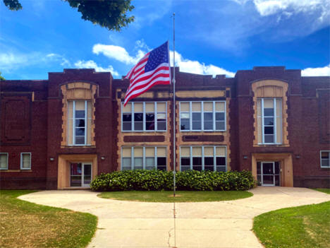 Former High School, Winnebago Minnesota, 2020