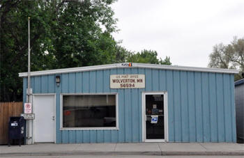 Post Office, Wolverton Minnesota