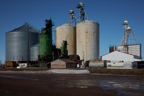 Soybean-processing plant in Worthington Minnesota, 2020