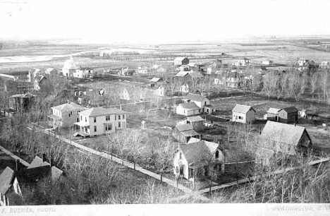General view of Worthington Minnesota, 1893